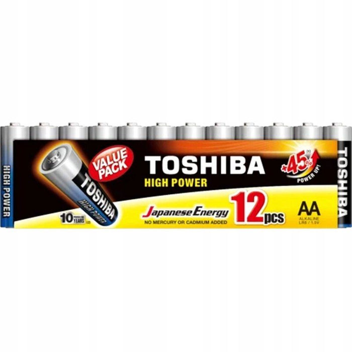 Pack De 20 Pilas Aa Toshiba High Power Lr6 1.5v Alcalinas