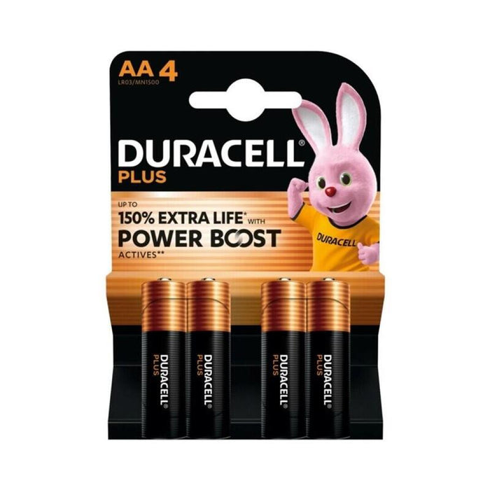 Pack De 20 Unidades Duracell Plus Power Boost Pila Alcalina Aa Lr6 Blister*4
