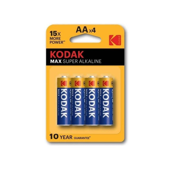 Pack De 20 Unidades Kodak Max Pila Alcalina Aa Lr6 Blister*4 20 Uds