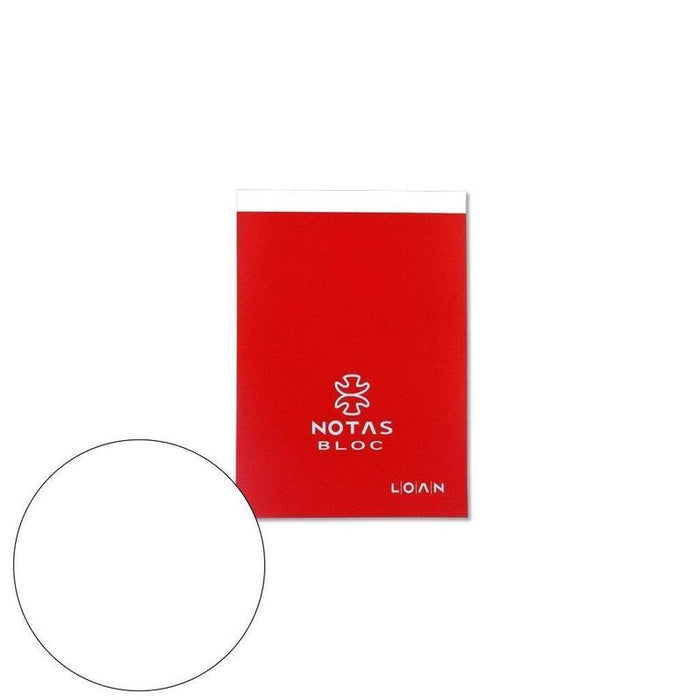 Pack De 20 Unidades Talonario Bloc De Notas Doceavo Blanco