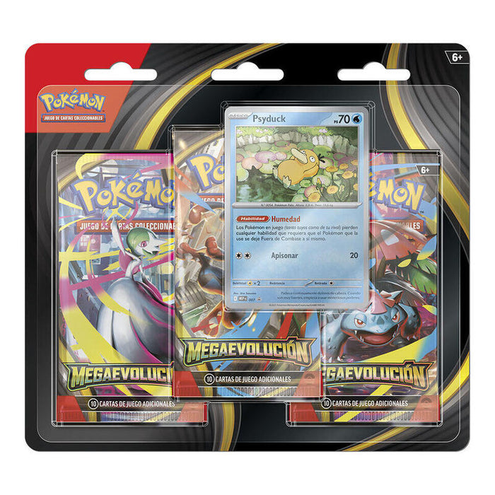 Pack De 24 Unidades - Blister Cartas 3 Sobres Refuerzo Mega Evolucion Pokemon Español