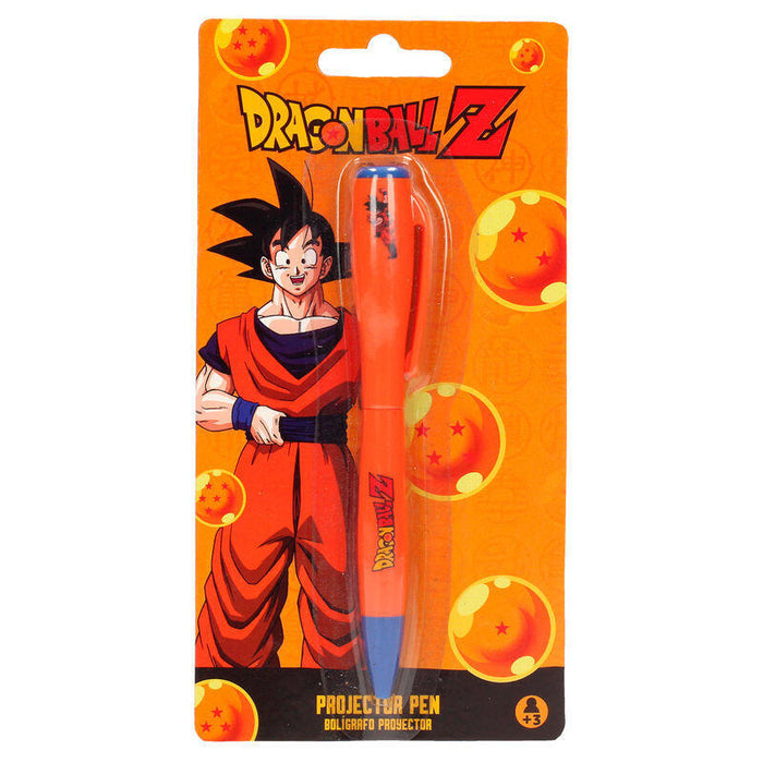 Pack De 24 Unidades - Boligrafo Proyector Luz Goku Dragon Ball