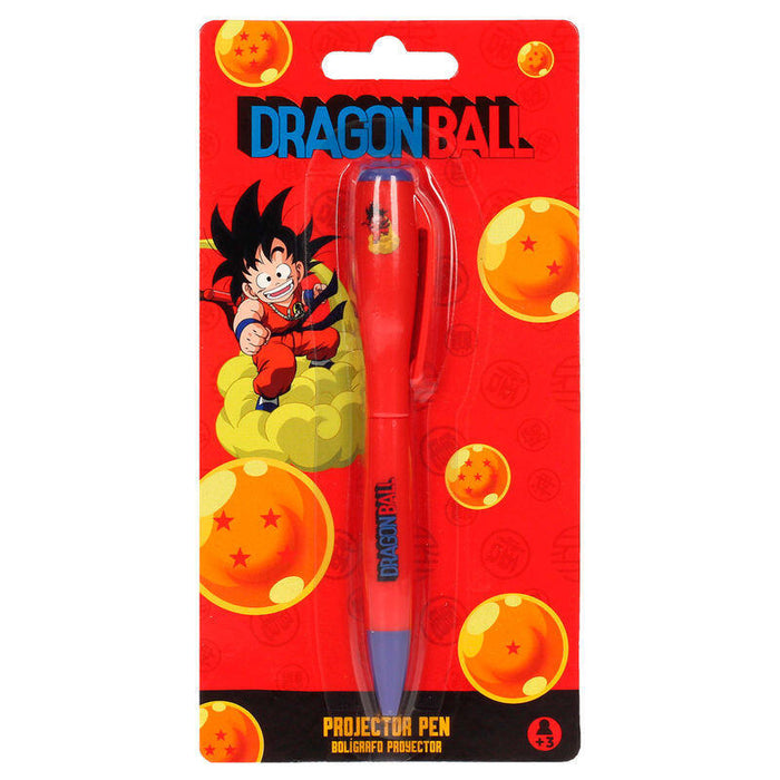 Pack De 24 Unidades - Boligrafo Proyector Luz Goku Niño Dragon Ball