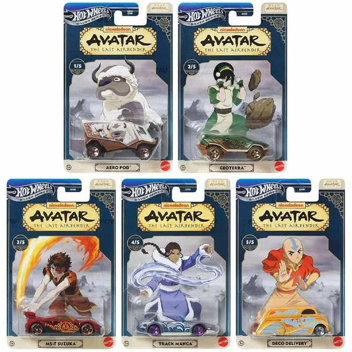Pack De 24 Unidades - Coche Entertainment Hot Wheels Avatar The Last Airbender Surtido