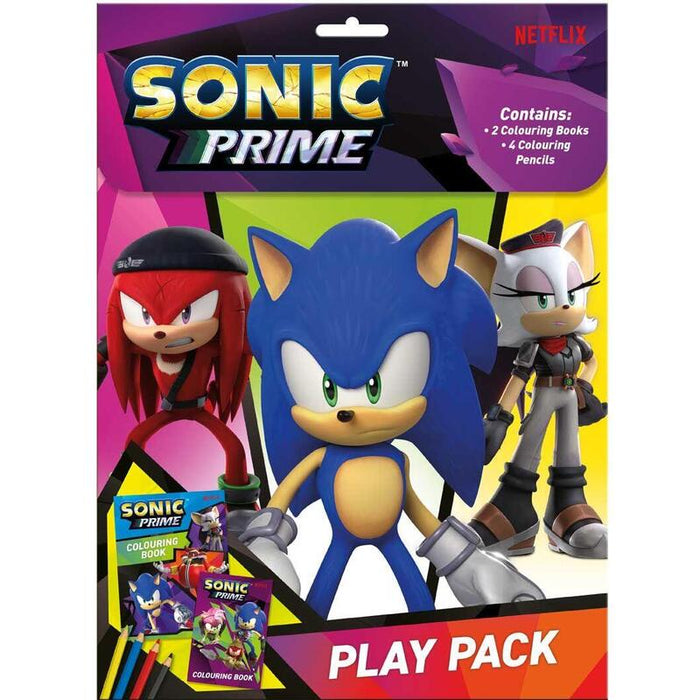 Pack De 24 Unidades - Set Colorear Sonic Prime