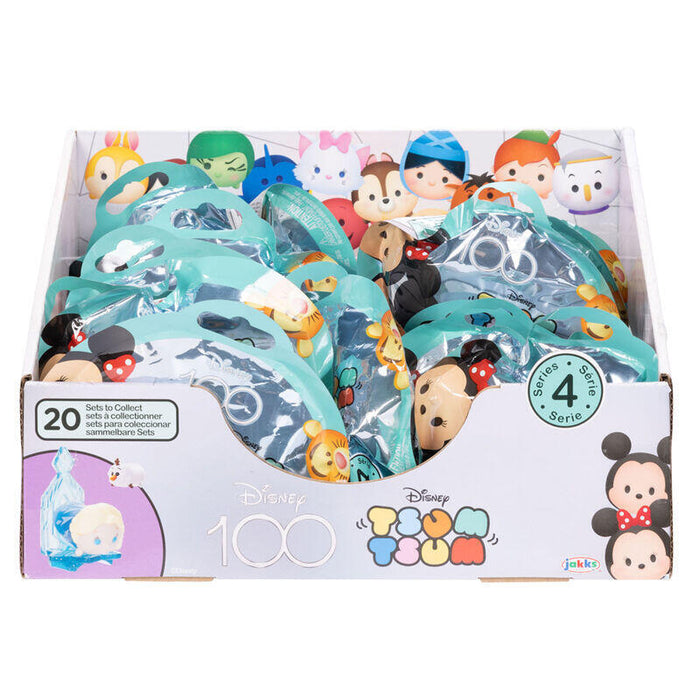 Pack De 24 Unidades - Sobre Sorpresa Figura Tsum Tsum Serie 4 100th Anniversary Disney Surtido