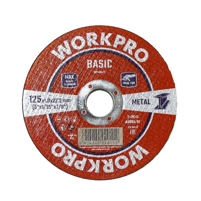 Pack De 25 Unidades - Disco Corte Metal/T41 Ø125 X 1 X 22,2 Mm