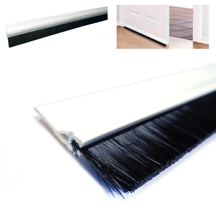 Pack De 3 Unidades Burlete B. Puerta Rigido Blanco 1m