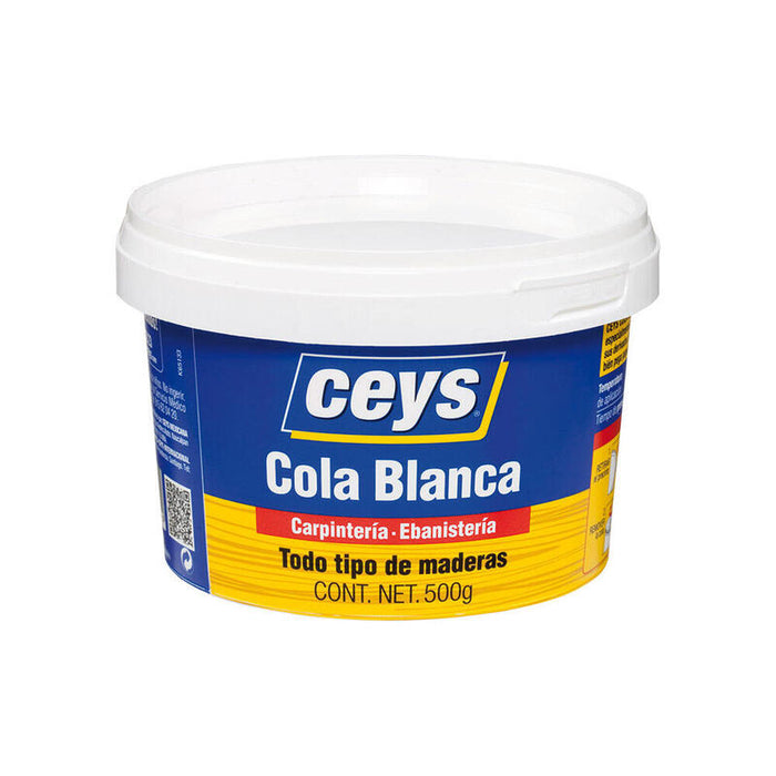 Pack De 3 Unidades - Ceys Cola Blanca Madera Bote 1/2kg 501703