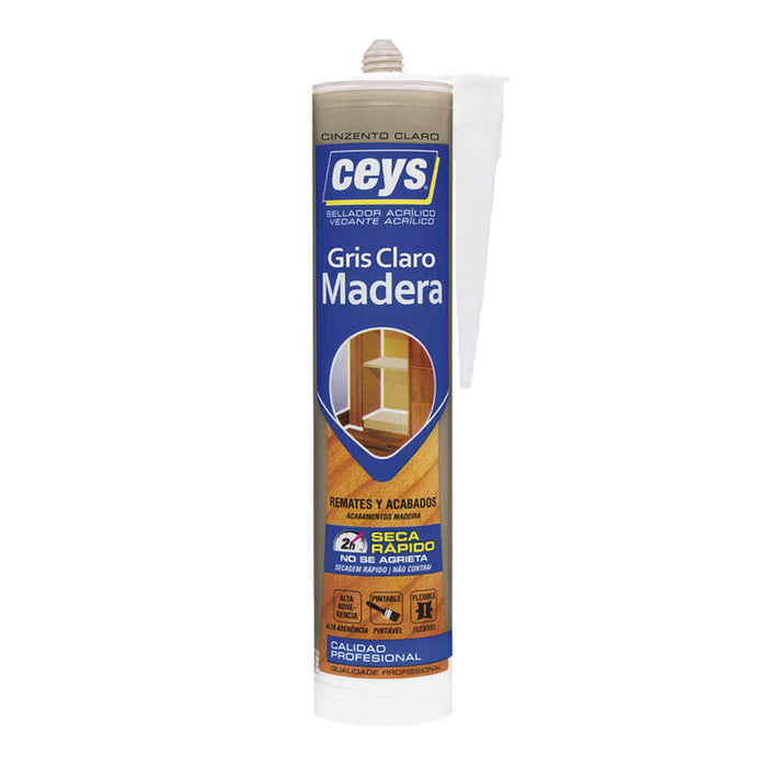 Pack De 3 Unidades - Ceys Sellador Madera Gris Claro Cart 505795