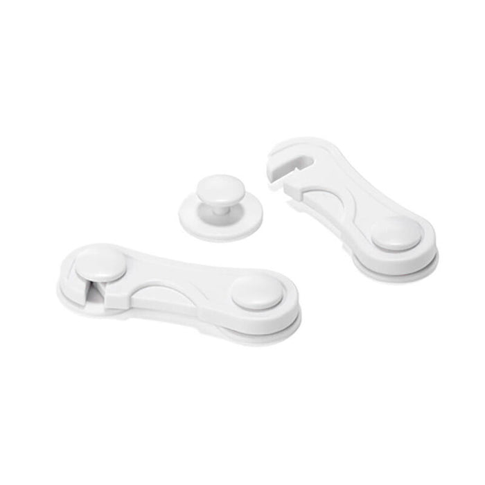 Pack De 3 Unidades - Cierre Seguridad Frontal Blanco (Blister 2 Unid.) Inofix