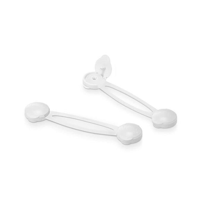 Pack De 3 Unidades - Cierre Seguridad Multiuso Largo Blanco (Blister 2 Unid.) Inofix