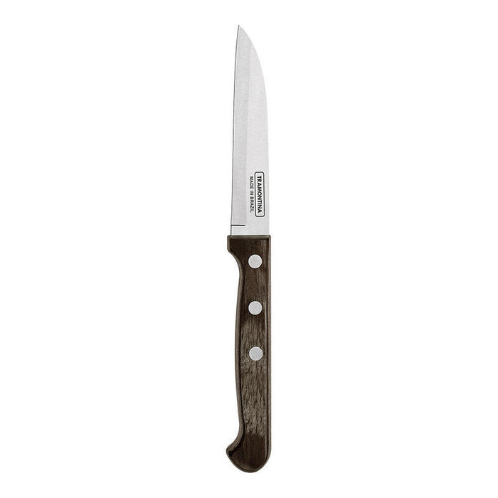 Pack De 3 Unidades - Cuchillo Polywood Castaño Para Verduras Y Frutas 9 Cm