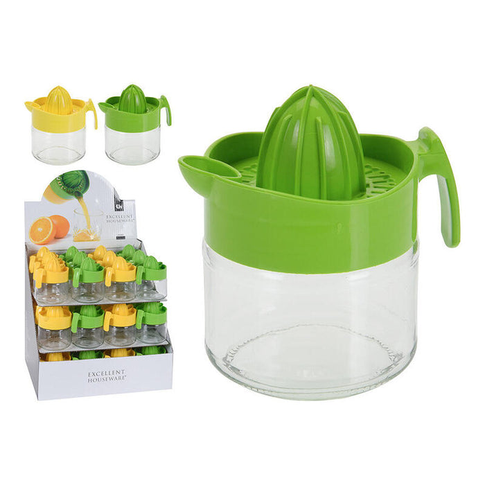 Pack De 3 Unidades - Exprimidor De Cristal Colores Surtidos