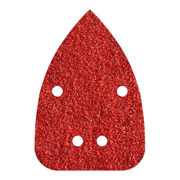 Pack De 3 Unidades - Pack 10 Hojas De Lijar Adhesivas, Corindón Grano 120 Perforadas 96x136mm 1763000 Wolfcraft