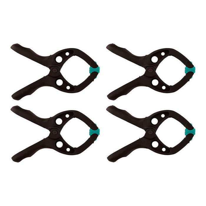 Pack De 3 Unidades - Pack 4 Pinzas Microfix Con Resorte 3432000 Wolfcraft