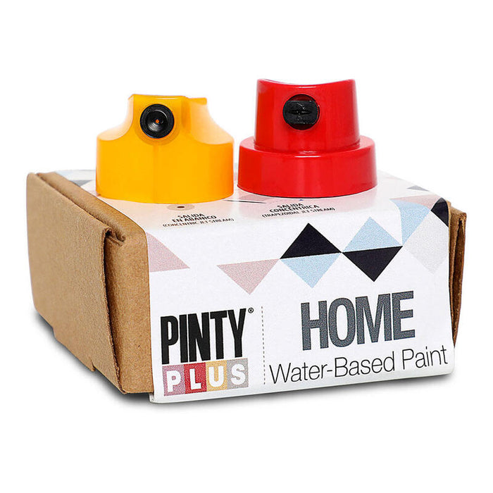 Pack De 3 Unidades - Pintyplus Home Caja 2 Pulsadores - Rojo Y Amarillo