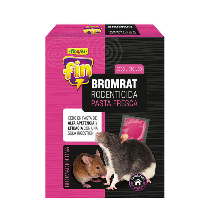 Pack De 3 Unidades - Raticida Bromrat Pasta Fresca 150 G