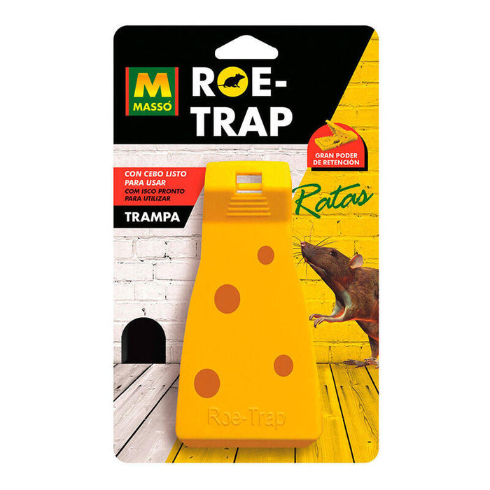 Pack De 3 Unidades - Trampa Con Cebo Roe-Trap Ratas 231127 Massó