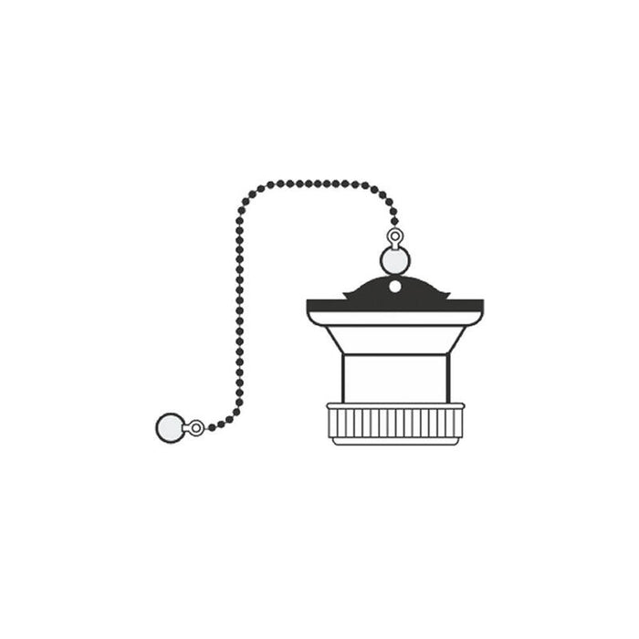 Pack De 3 Unidades - Valvula De Lavabo Ø70mm Con Cadena Y Tapon 1" - 1/2"