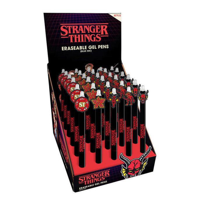 Pack De 30 Unidades - Boligrafo Borrable Stranger Things Surtido