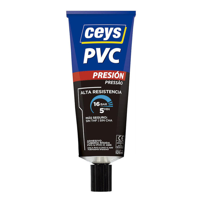 Pack De 4 Unidades - Ceys Pvc Presion Tubo 125ml 900201