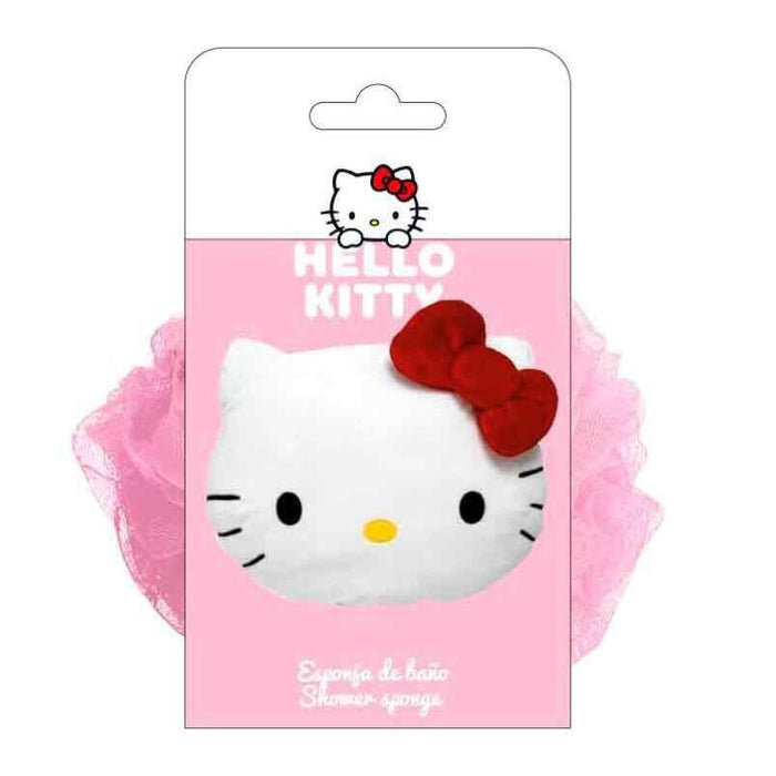 Pack De 4 Unidades - Esponja Ducha 3d Hello Kitty