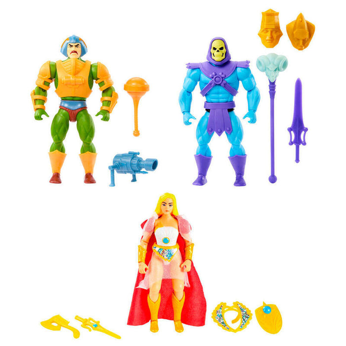 Pack De 4 Unidades - Figura Masters Of The Universe Origins 14cm Surtido