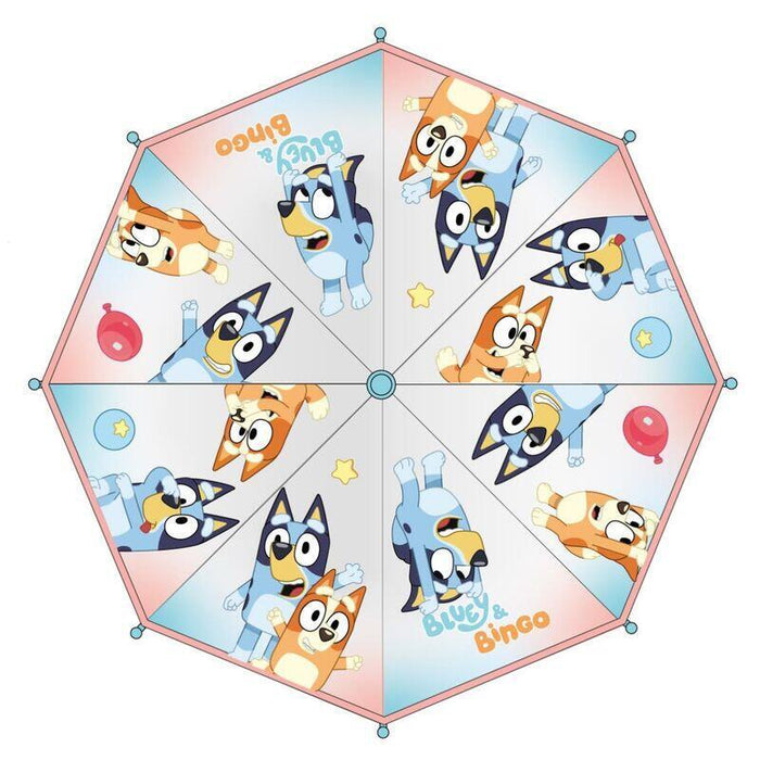 Pack De 4 Unidades - Paraguas Manual Burbuja Bluey