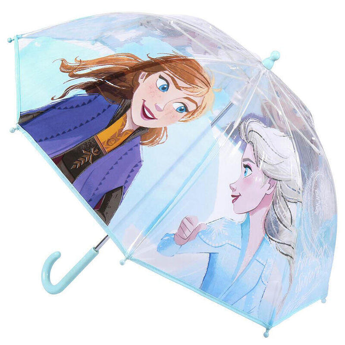 Pack De 4 Unidades - Paraguas Manual Burbuja Frozen 2 Disney 45cm