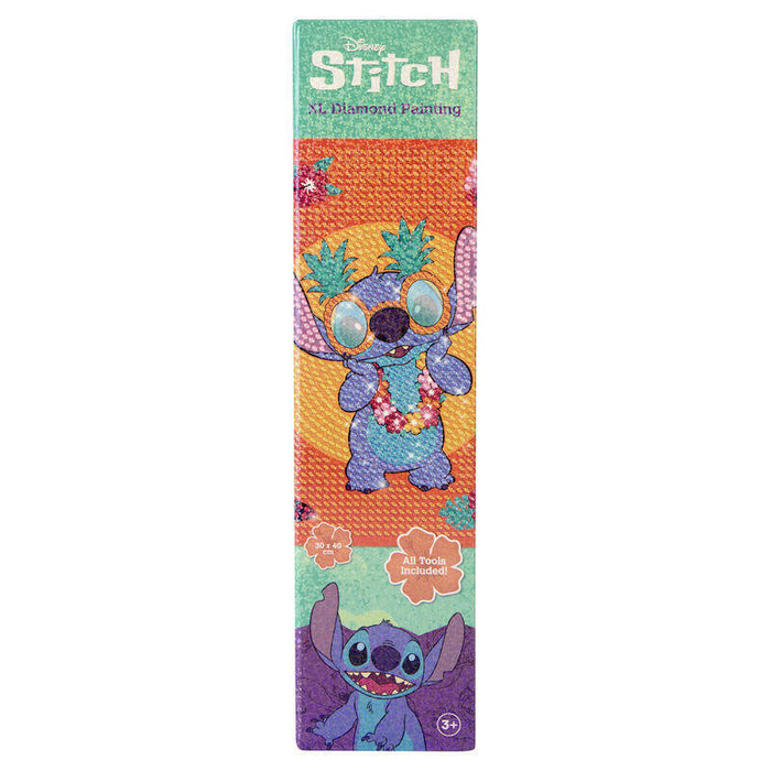 Pack De 4 Unidades - Pinta Con Diamantes Stitch Disney