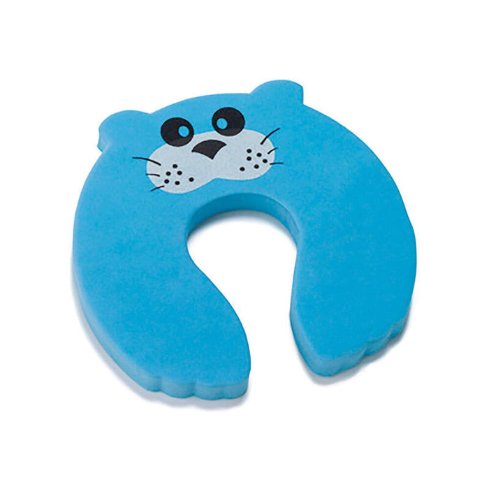 Pack De 4 Unidades - Tope Salva Dedos Puertas Azul (Blister) Inofix