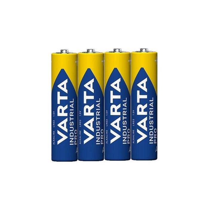 Pack De 4 Unidades Varta Industrial Pro Alcalina Lr03 Aaa 1.5v Retractil*4 4 Pilas