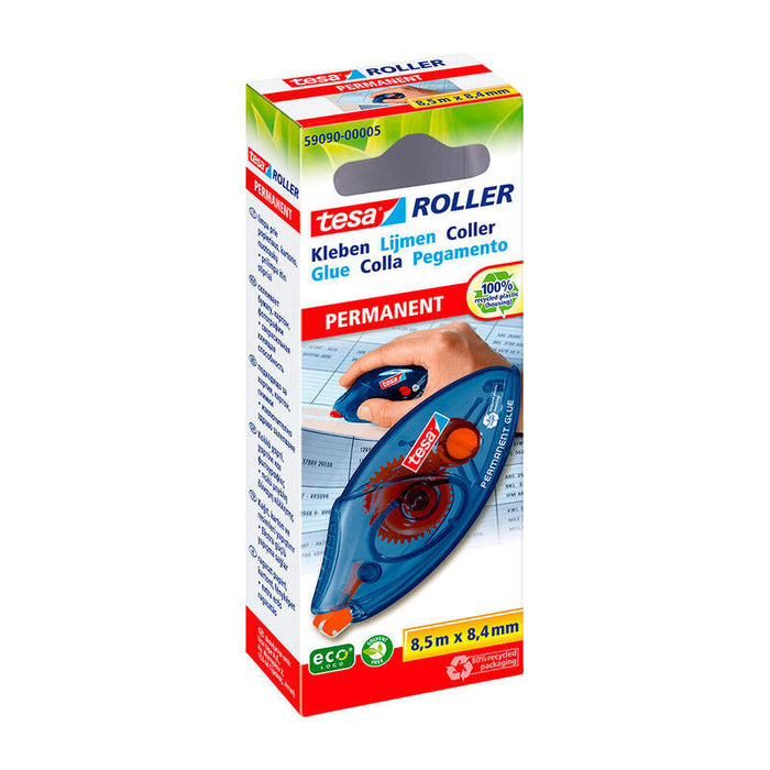 Pack De 5 Unidades - Adhesivo Ecológico Permanente Roller Desechable 8,4 Mm X 8,50 M