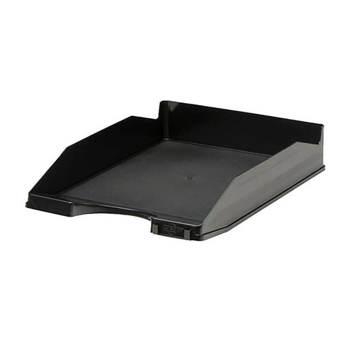 Pack De 5 Unidades - Bandeja Sobremesa Faibo 93 Negro Apilable 350x250x65mm