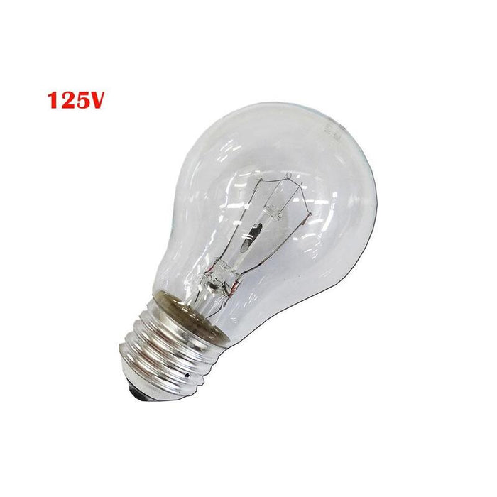 Pack De 5 Unidades - Bombilla Incandescente Standard Clara 60w E27 125v (Solo Uso Industrial)