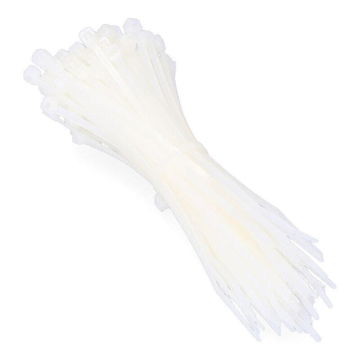 Pack De 5 Unidades - Bridas Natural 150x3,5mm (Bolsa 100 Unid.) Nylon Alta Calidad