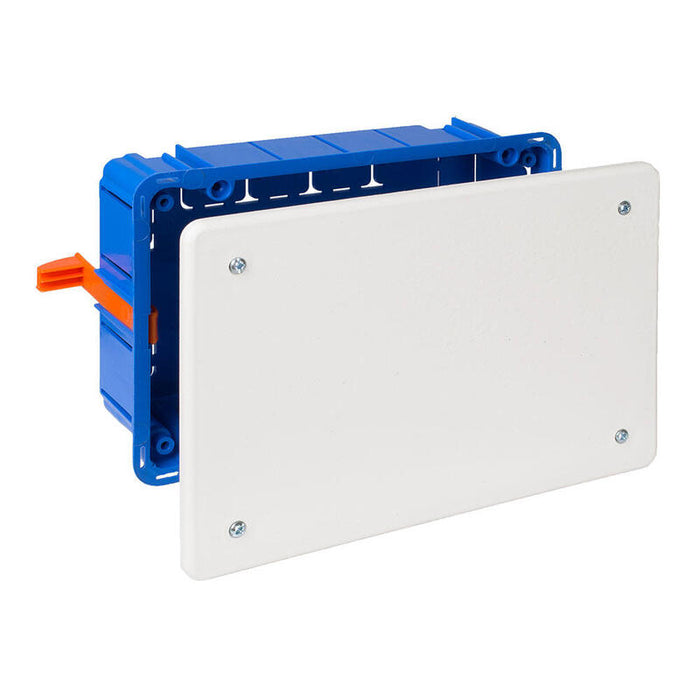 Pack De 5 Unidades - Caja De Conexion De Empotrar En Tabique Hueco 164x106x47mm Solera 5363gw