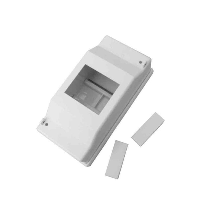 Pack De 5 Unidades - Caja Para Distribución Hasta 4 Elementos Blanca 82x172x61mm Solera 670b