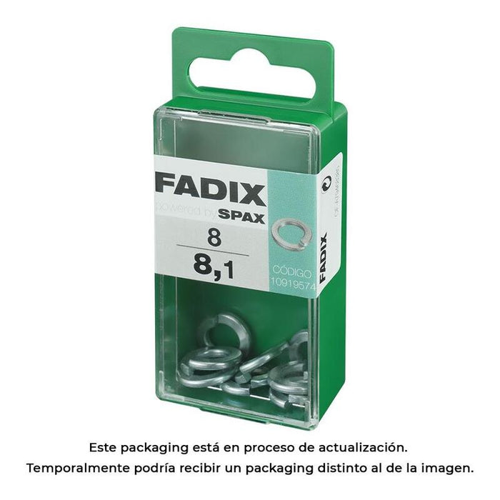 Pack De 5 Unidades - Caja S 8 Unid. Arandela Presion 8,1mm Fadix