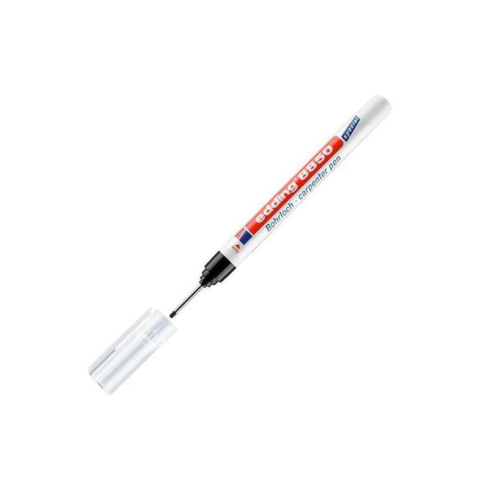 Pack De 5 Unidades Edding Marcador Permanente Para Taladros 8850 Negro