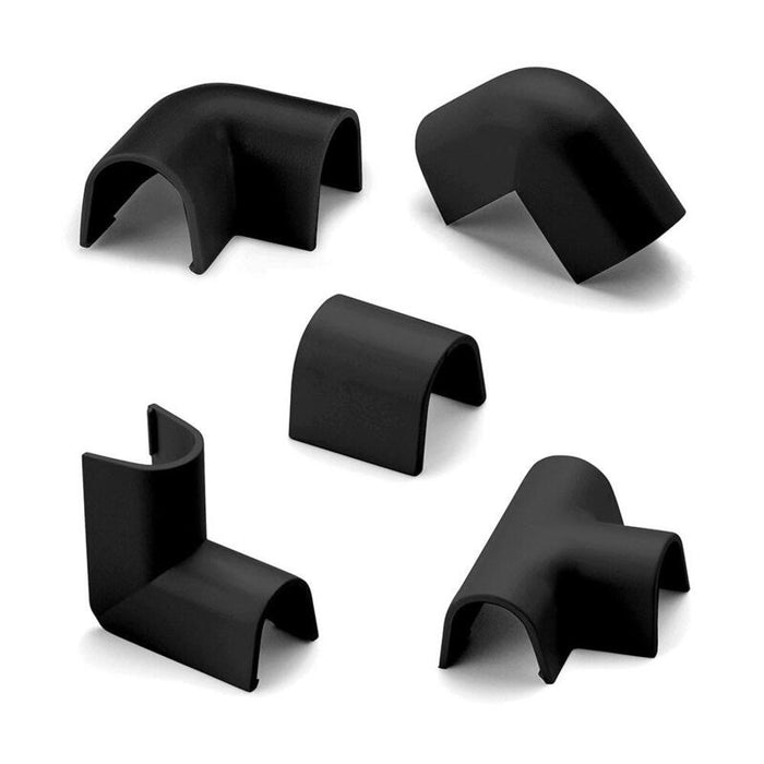 Pack De 5 Unidades - Enlaces Surtidos Para Cablefix Negro (Blister 10 Unid.) Inofix 2201