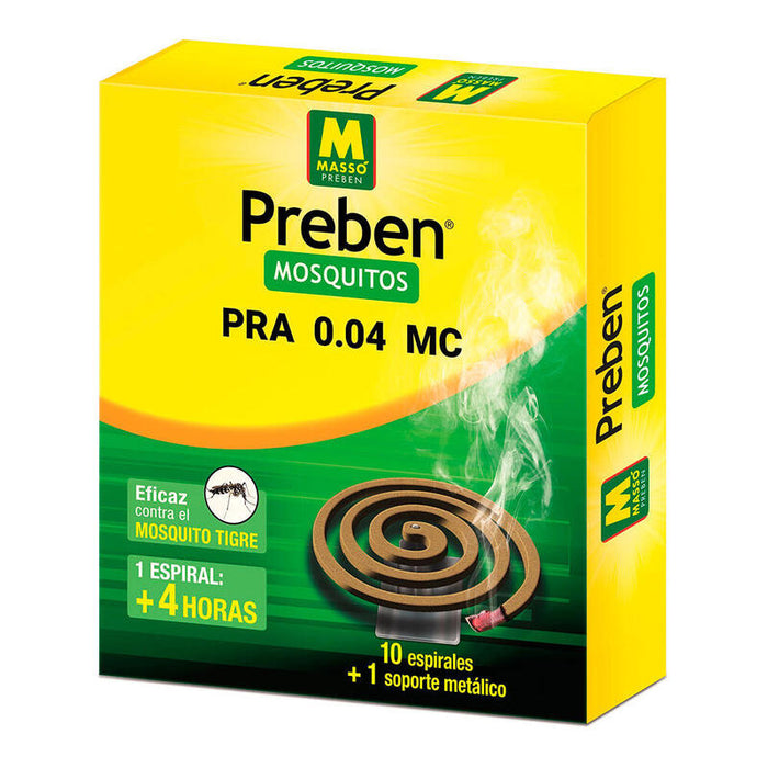 Pack De 5 Unidades - Espiral Anti-Mosquitos Preben 231453 Massó