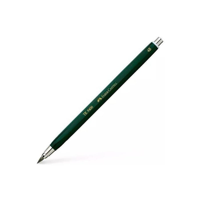 Pack De 5 Unidades Faber Castell Portaminas Tk9400 3,15mm Mina 4b Verde