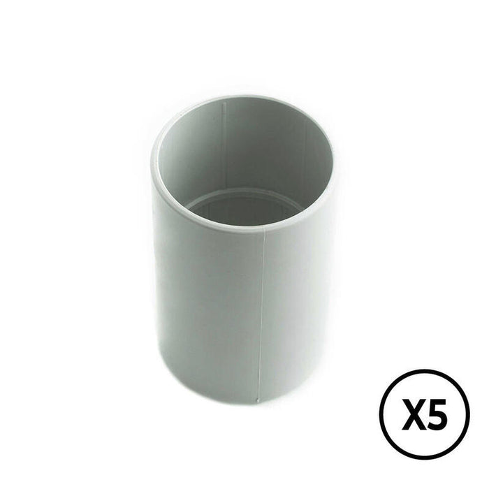Pack De 5 Unidades - Manguito Gris Ø 20 Mm, 5 Unidades