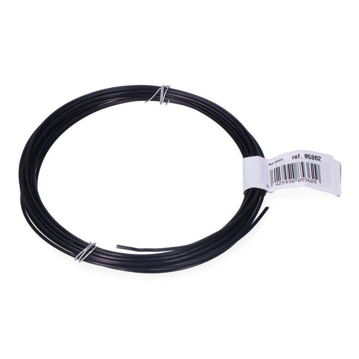 Pack De 5 Unidades - Pack 1 Unid. Rollo Alambre Aluminio 1,5mm 5m Negro