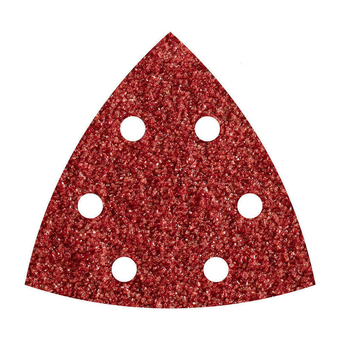 Pack De 5 Unidades - Pack 5 Hojas Abrasivas Adhesivas Corindón, Grano80 Delta 95mm 1852000 Wolfcraft