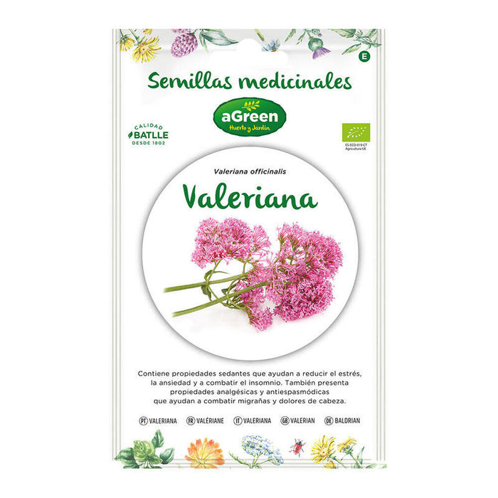 Pack De 5 Unidades - Sobre De Semillas Valeriana "Medicinal" Eco 857014bolsh Agreen