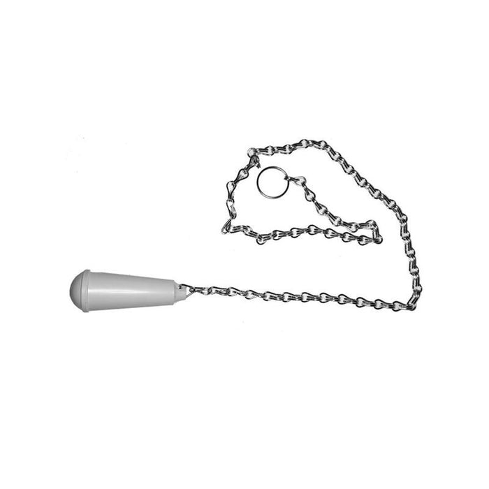 Pack De 5 Unidades - Tirador De Cisterna De Wc. Economico. Color Blanco (Envasado)