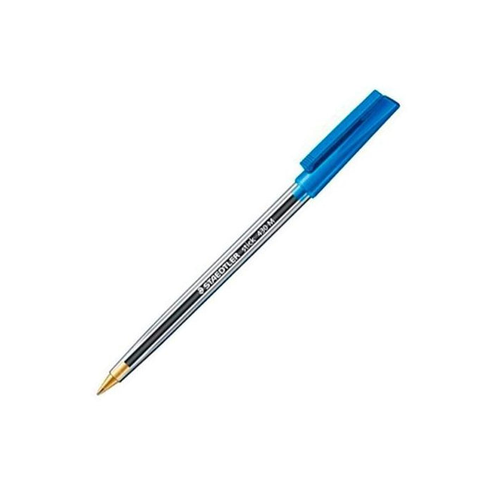 Pack De 50 Unidades Staedtler Bolígrafo Stick 430 Azul